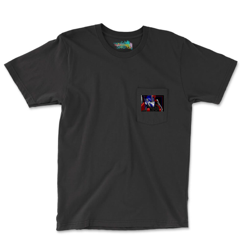 Transformers Prime Optimus Graphic Design Pocket T-shirt | Artistshot