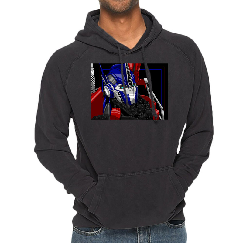 Transformers Prime Optimus Graphic Design Vintage Hoodie | Artistshot