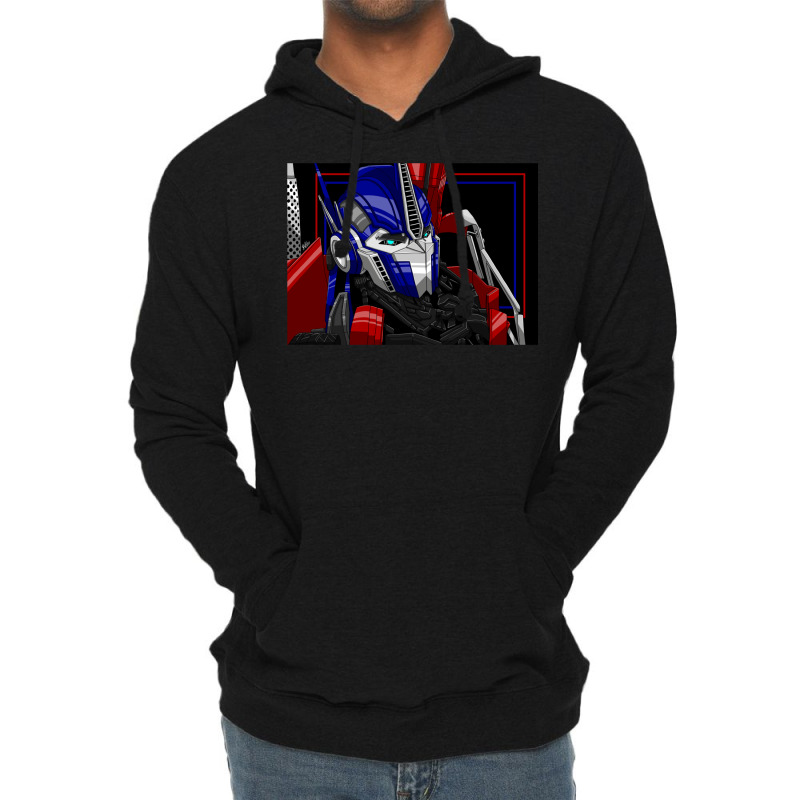 Transformers Prime Optimus Graphic Design Lightweight Hoodie | Artistshot