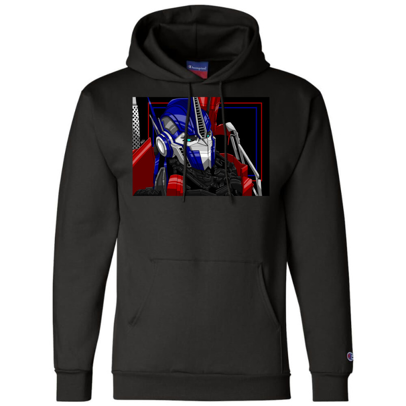 Transformers Prime Optimus Graphic Design Champion Hoodie | Artistshot