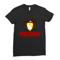 Superhero Peacemaker Eagly Logodesign For Men & Women Ladies Fitted T-shirt | Artistshot