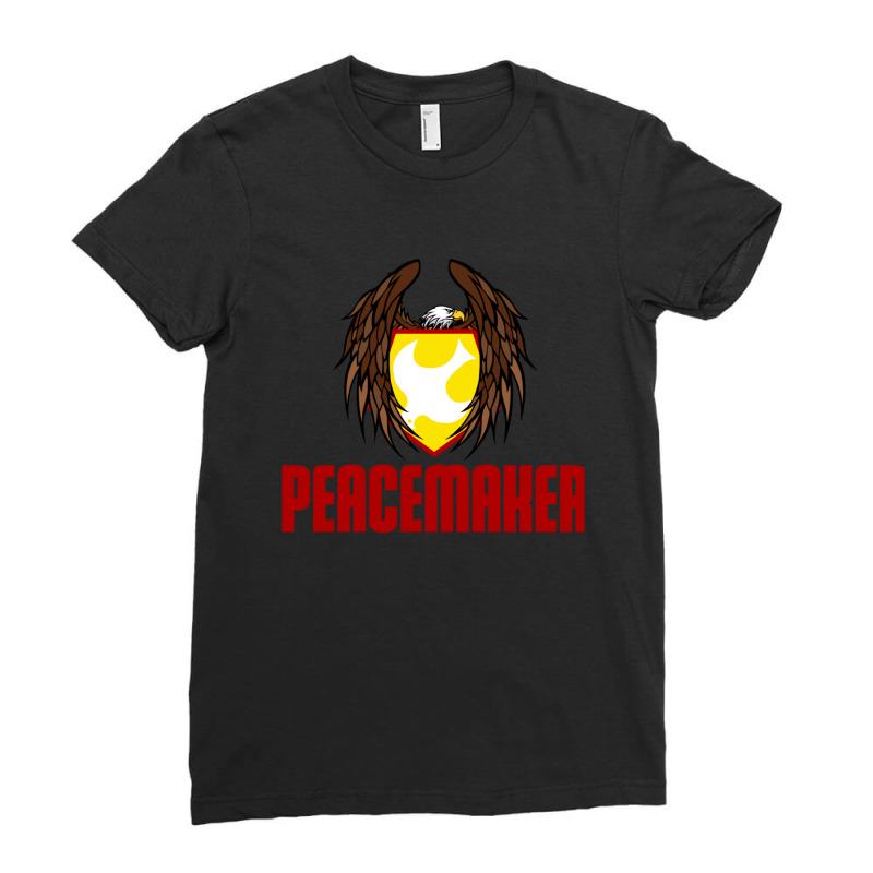 Superhero Peacemaker Eagly Logodesign For Men & Women Ladies Fitted T-shirt | Artistshot