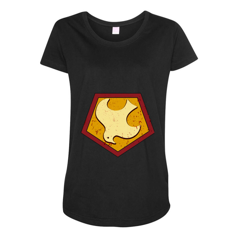 Superhero Peacemaker Emblemdesigns For Men & Women Maternity Scoop Neck T-shirt | Artistshot