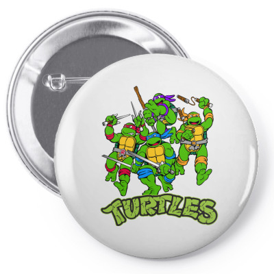 Ninja Turtles Pin-back Button Designed By Salmanaz