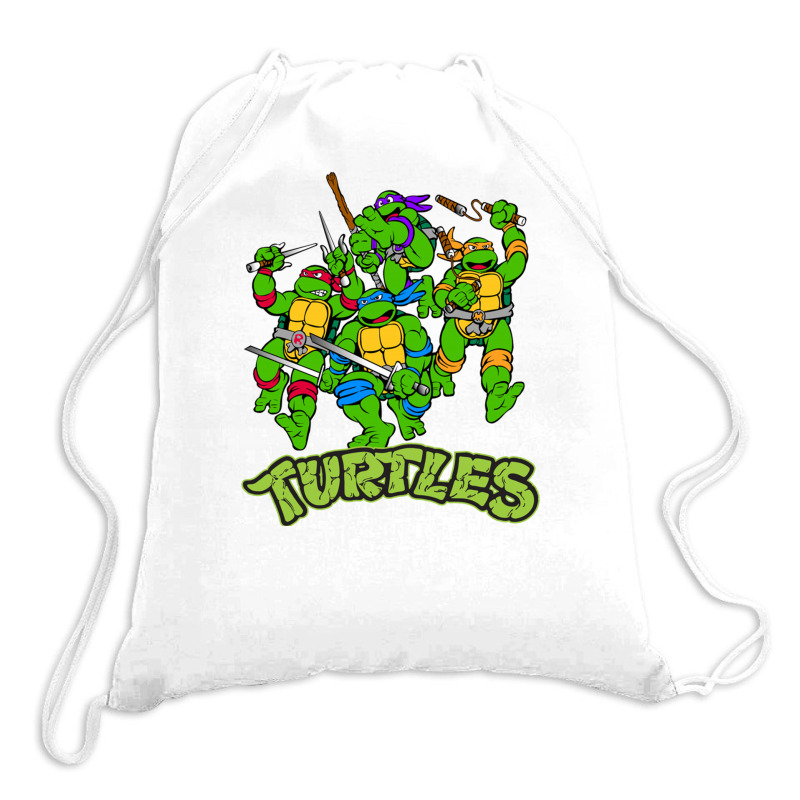 Ninja Turtles Drawstring Bags | Artistshot