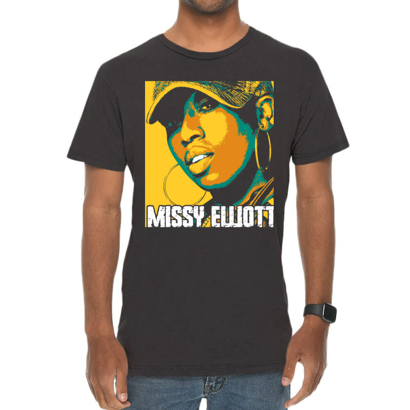 Missy Elliott Misdemeanor Melissa Arnette Elliott An American Rapper S Vintage T-shirt | Artistshot