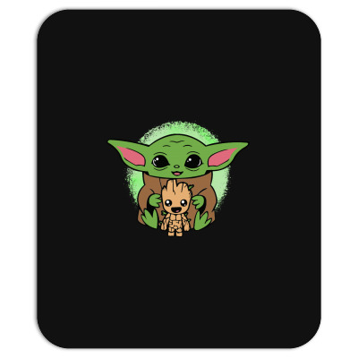 Baby Yoda Hug Baby Groot Funny License Plate. By Artistshot