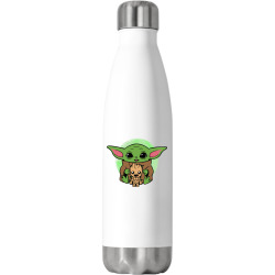 Baby Yoda Groot Personalised Kids Drinks Sports Children's Water Bottle 