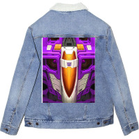 Transformers Skywarp Unisex Sherpa-lined Denim Jacket | Artistshot