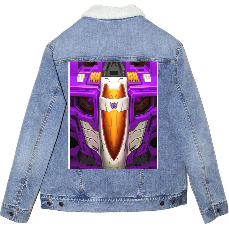 Transformers Skywarp Unisex Sherpa-lined Denim Jacket | Artistshot