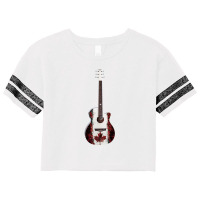 Canada Guitara Scorecard Crop Tee | Artistshot