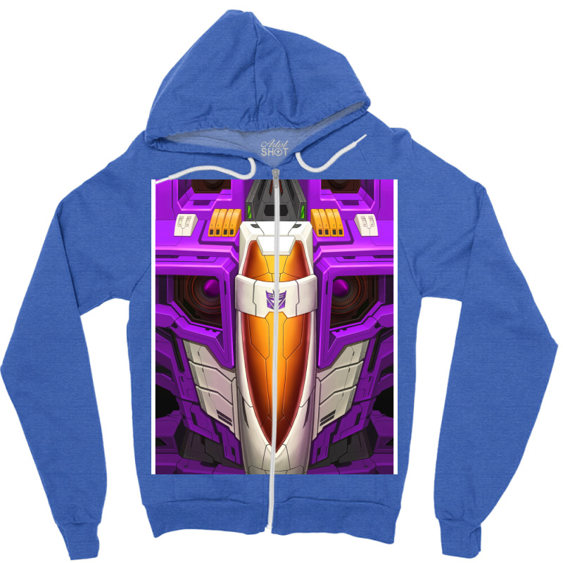 Transformers Skywarp Zipper Hoodie | Artistshot