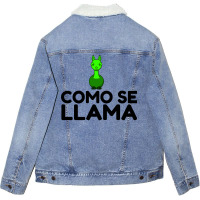 Como Se Llama Unisex Sherpa-lined Denim Jacket | Artistshot