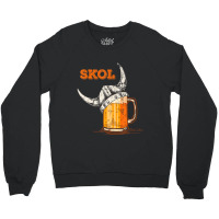 Limited Edition Mens Skol Nordic Viking Helmet Drinking Glass Crewneck Sweatshirt | Artistshot