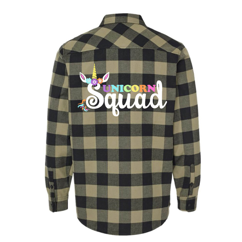 Unicorn Squad Flannel Shirt | Artistshot