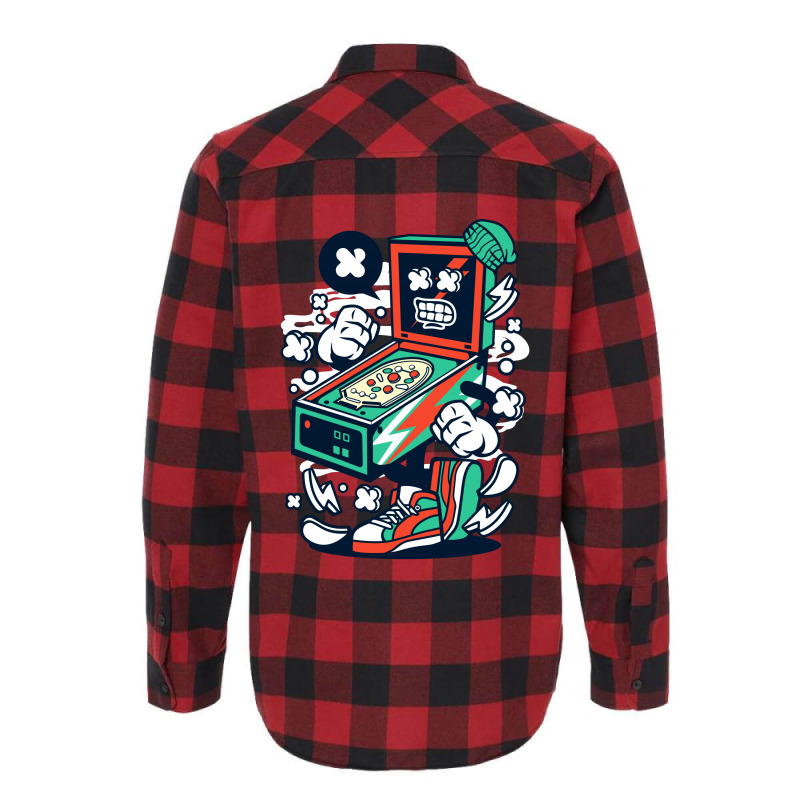 Mad Pinball Flannel Shirt by tiococacola | Artistshot