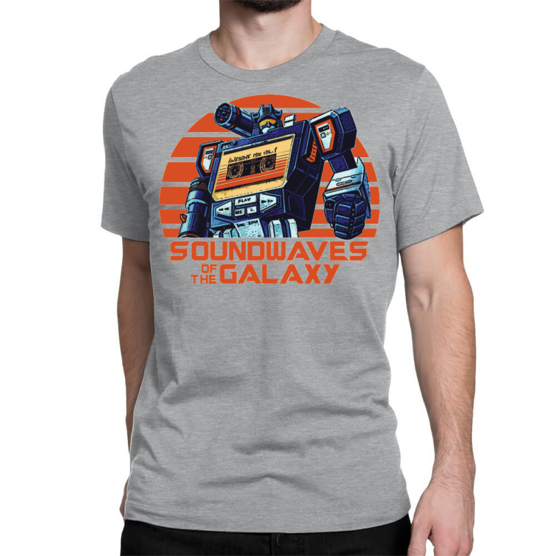 Transformers T Shirtsoundwaves Of The Galaxy Classic T-shirt | Artistshot