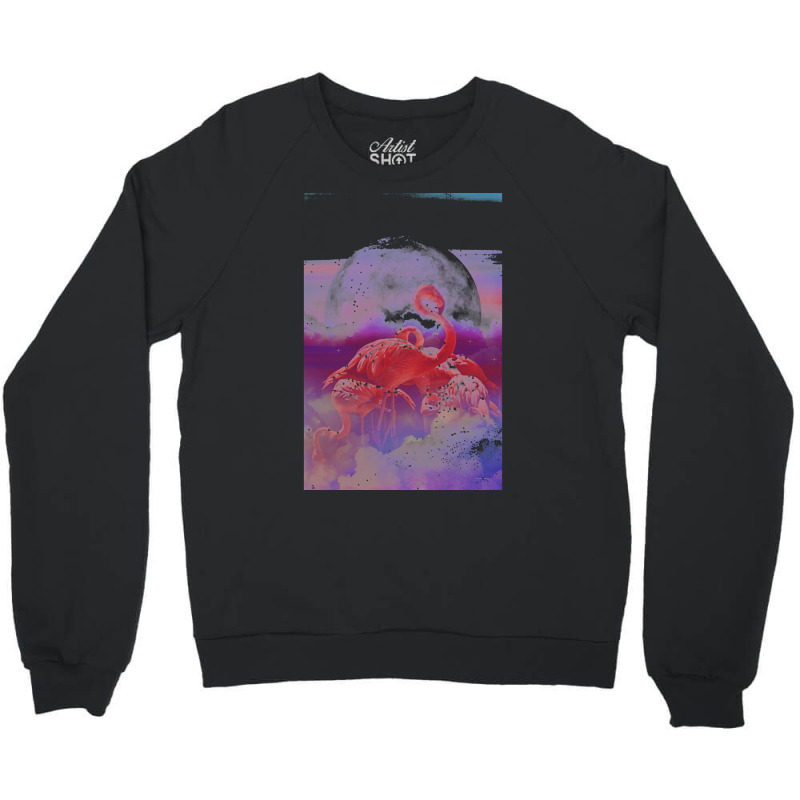 Flamingo T  Shirt A Dream About Flamingos T  Shirt Crewneck Sweatshirt | Artistshot