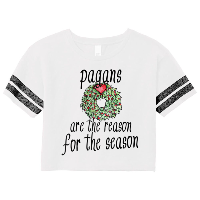 Pagans Are The Reason For The Season Raglan Baseball Tee Scorecard Crop Tee by tarnilot | Artistshot