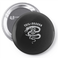 Tail Of The Dragon Pin-back Button | Artistshot