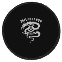 Tail Of The Dragon Round Patch | Artistshot