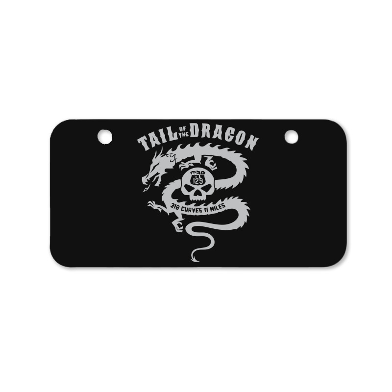 Tail Of The Dragon Bicycle License Plate | Artistshot