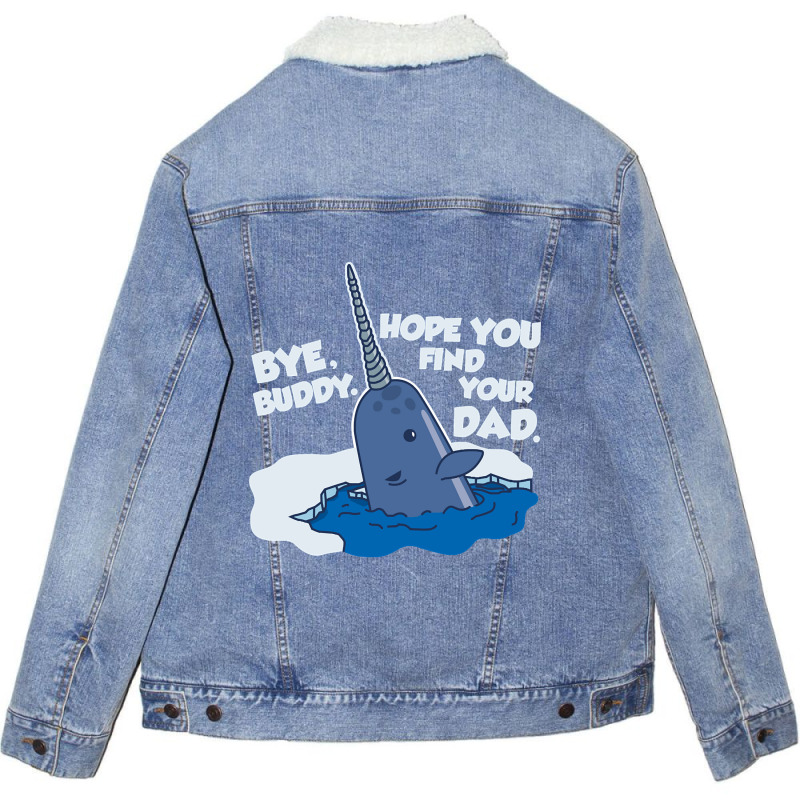 Limited Edition Bye Buddy Unisex Sherpa-Lined Denim Jacket by Milne Charlton | Artistshot