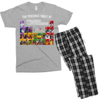 Transformers The Periodic Table Of Transformers Men's T-shirt Pajama Set | Artistshot