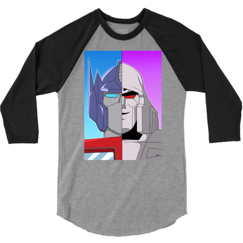 Transformers The Prime And Mega Evilgifts Fans 3/4 Sleeve Shirt | Artistshot