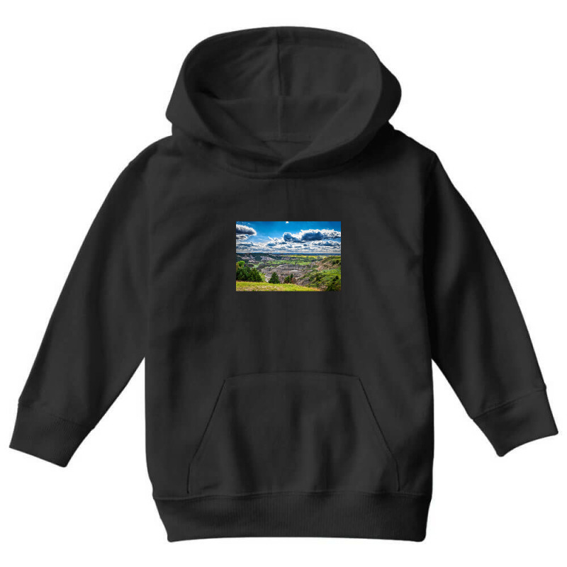 Hot Trend North Dakota Badlands-fuqrj Youth Hoodie by Ledford Leslie | Artistshot