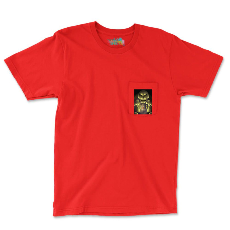 Skeleton  Terrarias Pocket T-Shirt by megannukunug | Artistshot