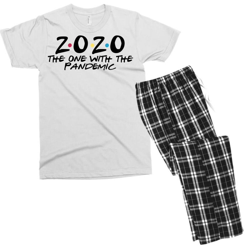 2020 The One With The Pandemic Men's T-shirt Pajama Set by Pinch1410 | Artistshot