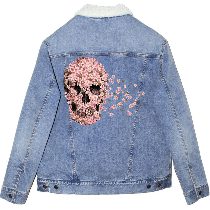 A Beautiful Death Unisex Sherpa-Lined Denim Jacket by Pinch1410 | Artistshot