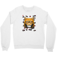 Gamer Exotic Shorthair Gaming Video Game Player Boys Kids Crewneck Sweatshirt | Artistshot