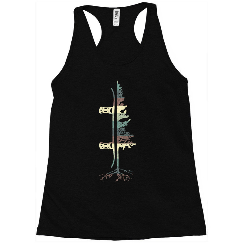 Trending Vintage Pine Snowboard Snowboarding Racerback Tank by Crews Micki | Artistshot