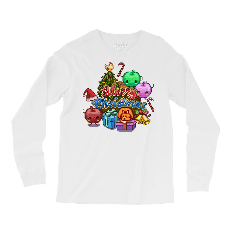 Stardew Valley Christmas Special Long Sleeve Shirts by megannukunug | Artistshot