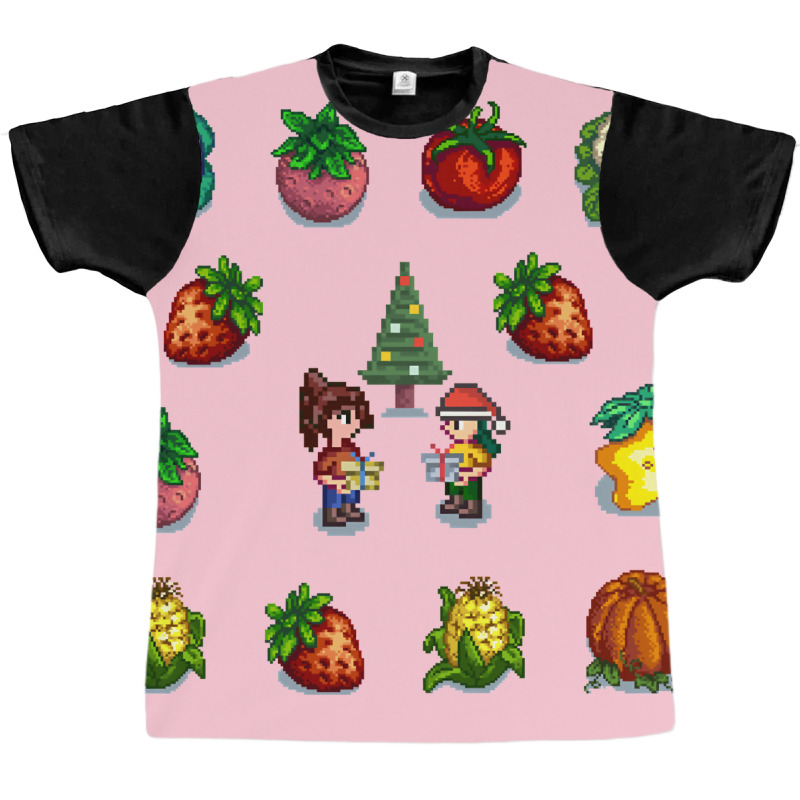 Stardew Valley Vegetables Christmas Gift Graphic T-shirt by megannukunug | Artistshot