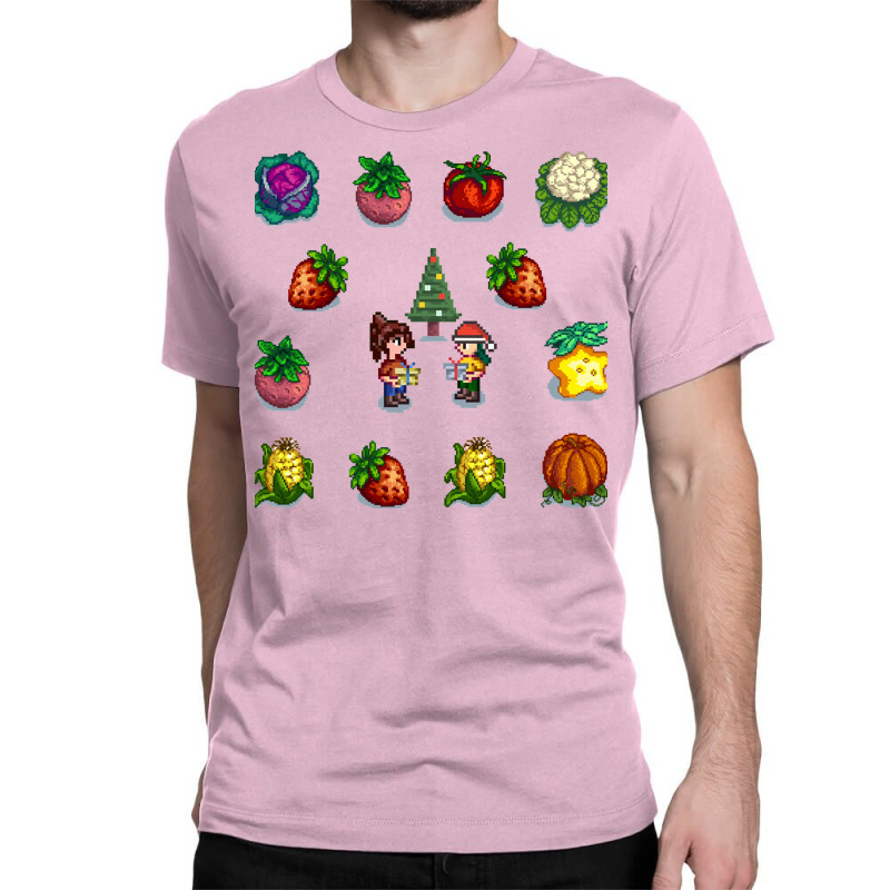 Stardew Valley Vegetables Christmas Gift Classic T-shirt by megannukunug | Artistshot