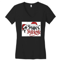 Santa Sidekick 1 Women's V-neck T-shirt | Artistshot