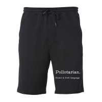 Pollotarian   Fluent In Fowl Language Premium T Shirt Fleece Short | Artistshot