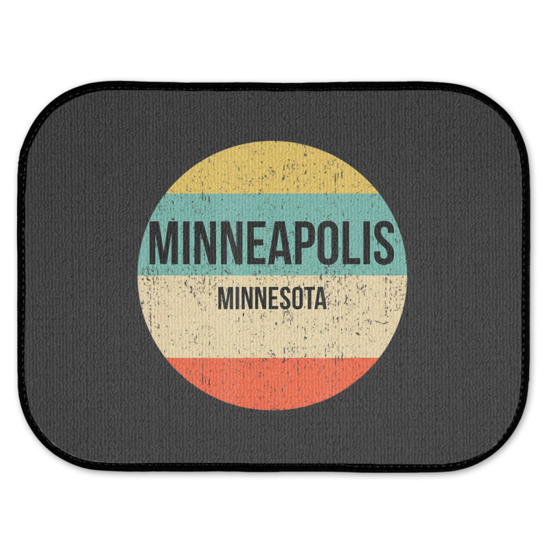 Limited Edition Minneapolis Minnesota Minneapolis Rear Car Mat | Artistshot