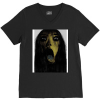 Scream V-neck Tee | Artistshot