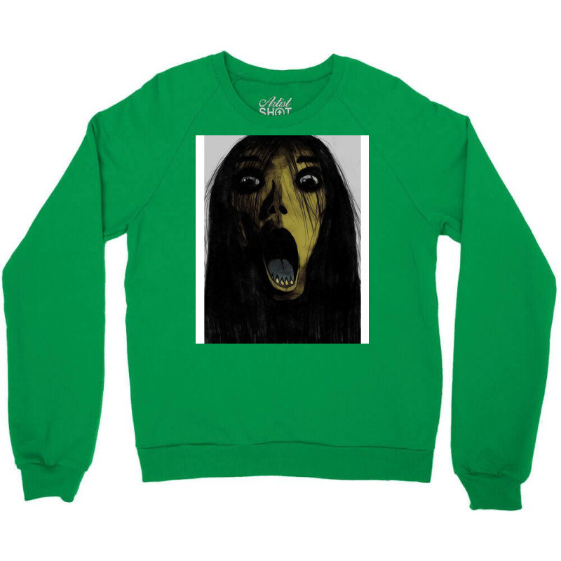 Scream Crewneck Sweatshirt by hutlaulfen | Artistshot