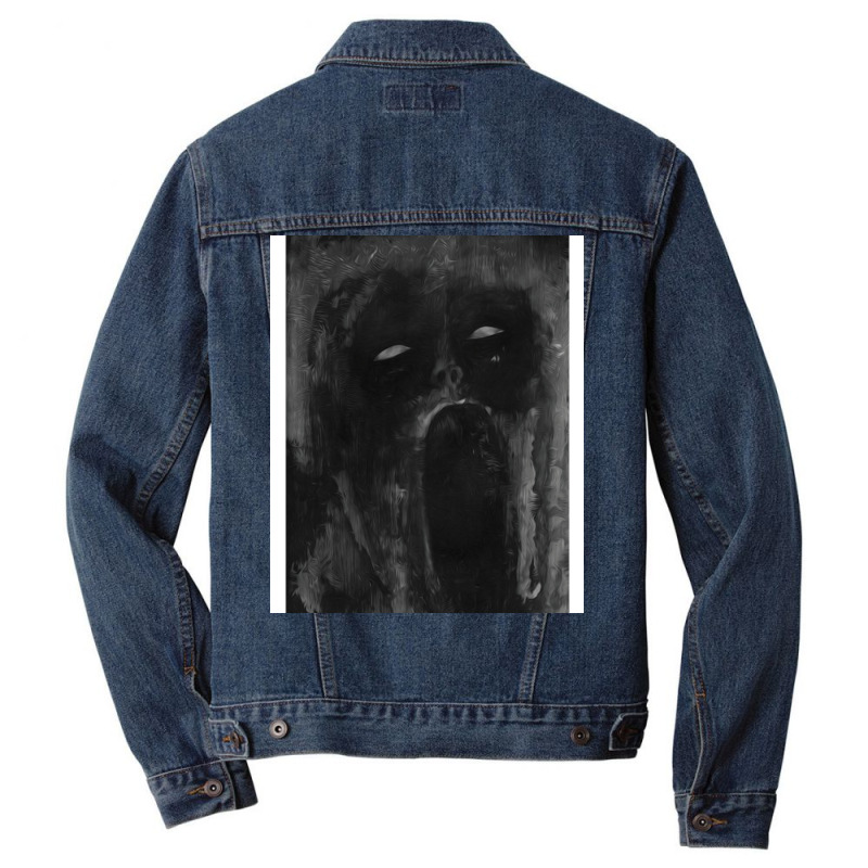 Scream 1 Men Denim Jacket by hutlaulfen | Artistshot