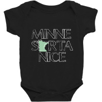 Hot Trend Minnesorta Nice Mn Minnesota Baby Bodysuit | Artistshot