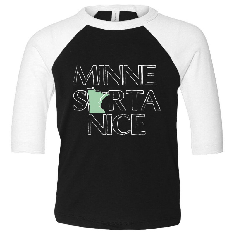 Hot Trend Minnesorta Nice Mn Minnesota Toddler 3/4 Sleeve Tee | Artistshot