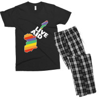 Live Aid Men's T-shirt Pajama Set | Artistshot