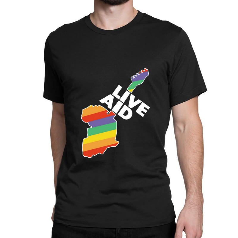 Live Aid Classic T-shirt by AcostaLopezJuan | Artistshot