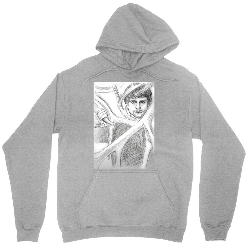 Will Graham Art Tangled In The  Horns Hannibal Tv Unisex Hoodie by zaheretippanp | Artistshot