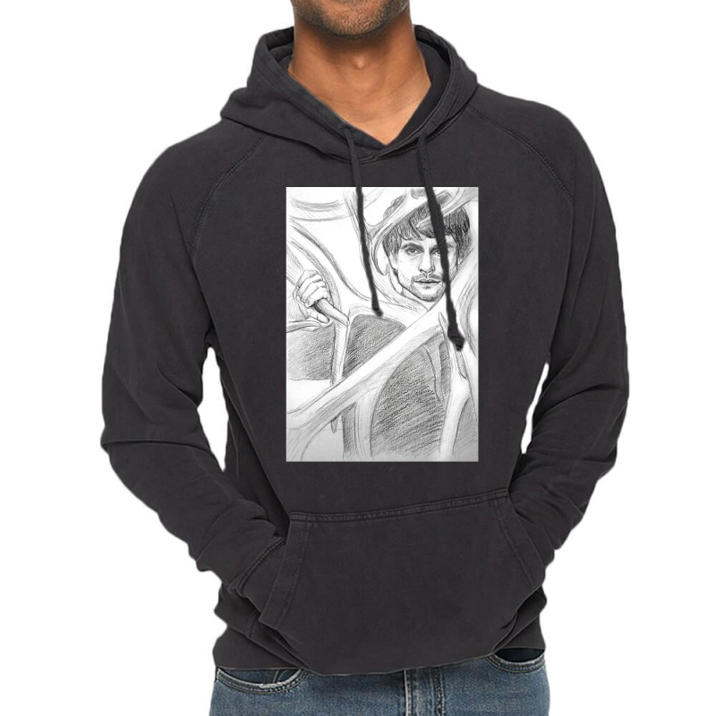 Will Graham Art Tangled In The  Horns Hannibal Tv Vintage Hoodie by zaheretippanp | Artistshot